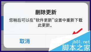 iPad一直提示ios9.1更新可以安装该怎么删除?