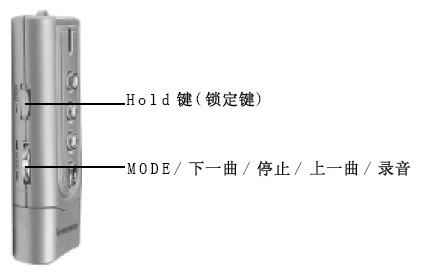 联想U160 MP3 按键功能说明