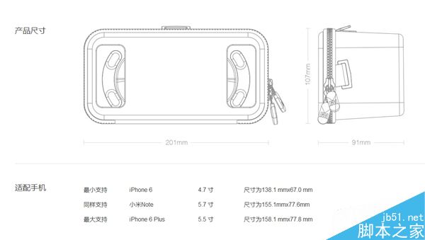 小米VR眼镜玩具版亮相 采用拉链式设计
