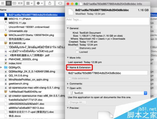 如何在苹果Mac电脑上更改文件的扩展名?
