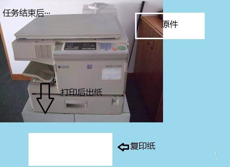 ricoh ft 40105复印机怎么复印身份证?