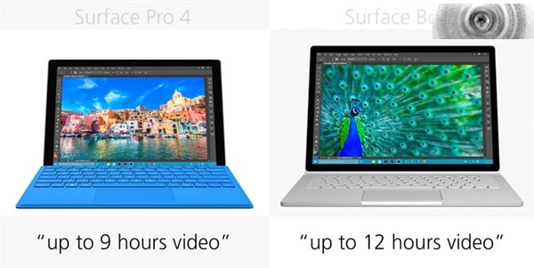 家门对决 Surface Book 和Surface Pro 4图文对比