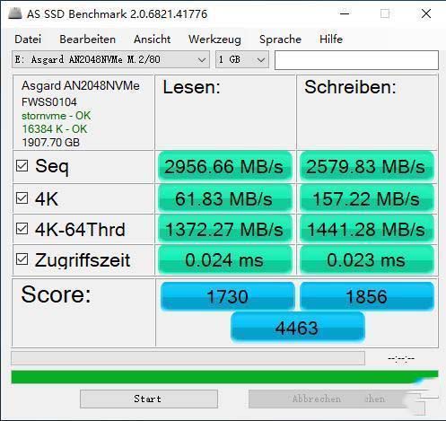 阿斯加特AN2 2TB SSD怎么样 阿斯加特AN2 2TB SSD硬盘上手体验