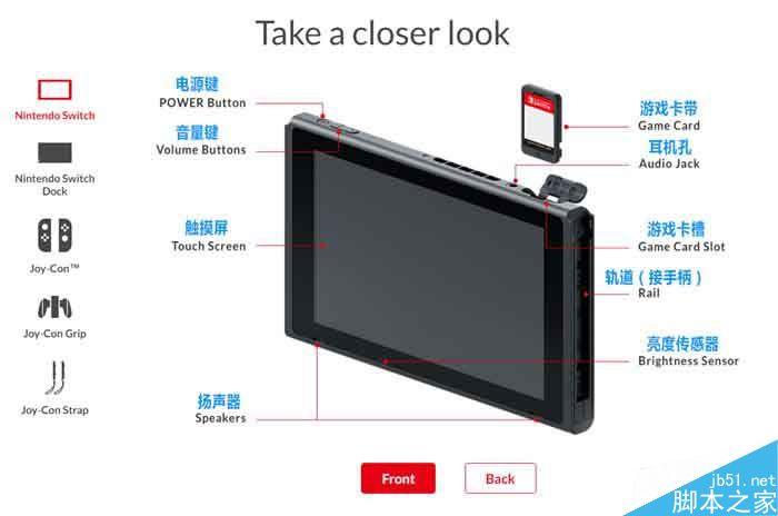 任天堂Switch怎么样?任天堂Switch外观&参数详解