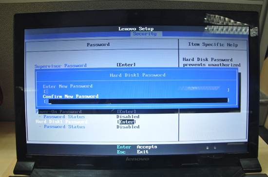 Lenovo SMB 笔记本如何设置BIOS密码(三种不同的设置界面)