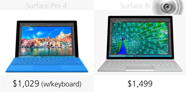 家门对决 Surface Book 和Surface Pro 4图文对比