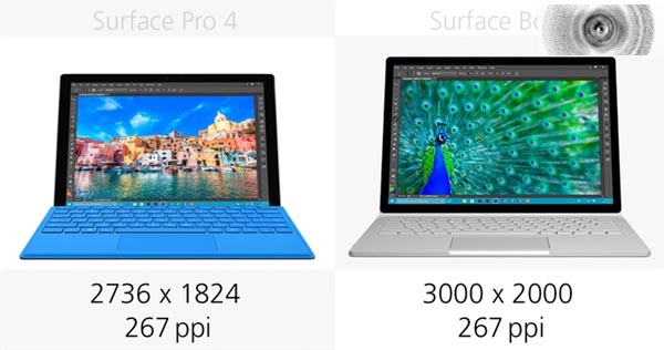 家门对决 Surface Book 和Surface Pro 4图文对比