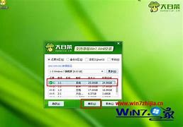 大白菜安装原版win7